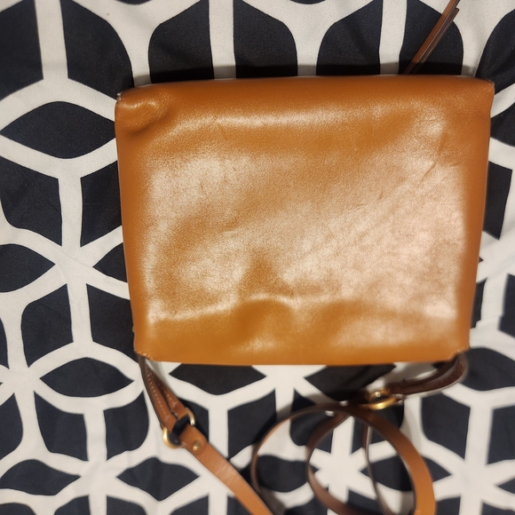 Tory Burch Luggage Color Leather Crossbody Bag - Picture 9 of 16